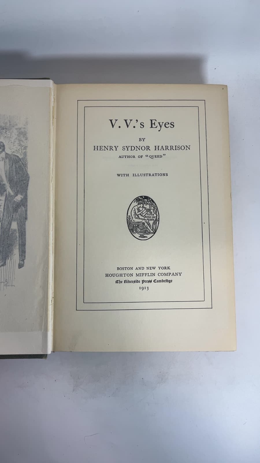 V. V.'s Eyes by Henry Sydnor Harrison - title page
