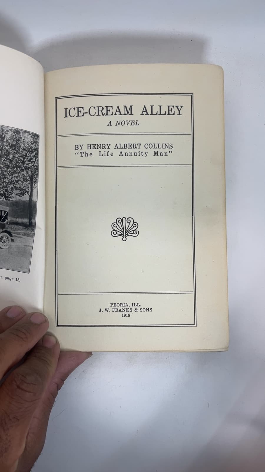 Ice-Cream Alley by Henry Albert Collins - title page