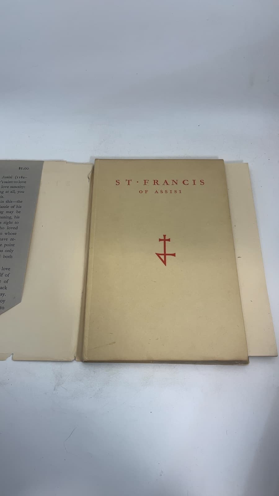 Saint Francis of Assisi by Maisie Ward - copyright page showing 1950 details