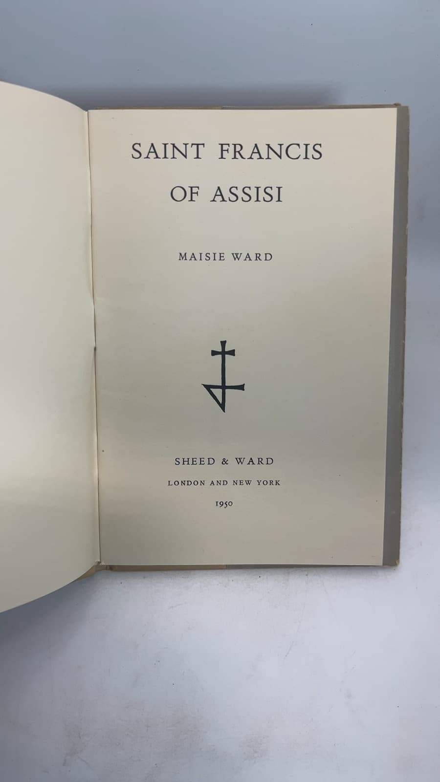 Saint Francis of Assisi by Maisie Ward - additional view