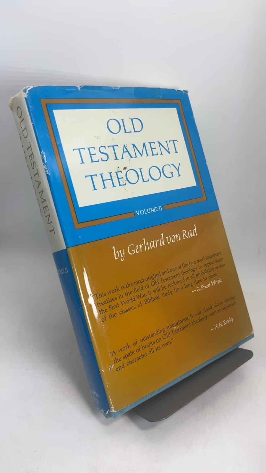 Old Testament Theology Volume II: The Theology of Israel's Prophetic Traditions by Gerhard von Rad - front cover