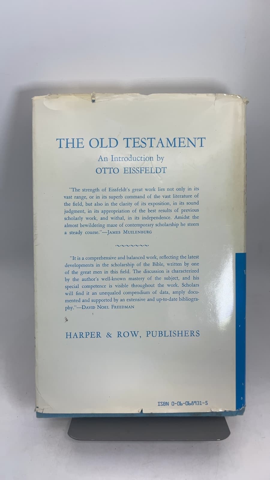 Old Testament Theology Volume II: The Theology of Israel's Prophetic Traditions by Gerhard von Rad - additional view