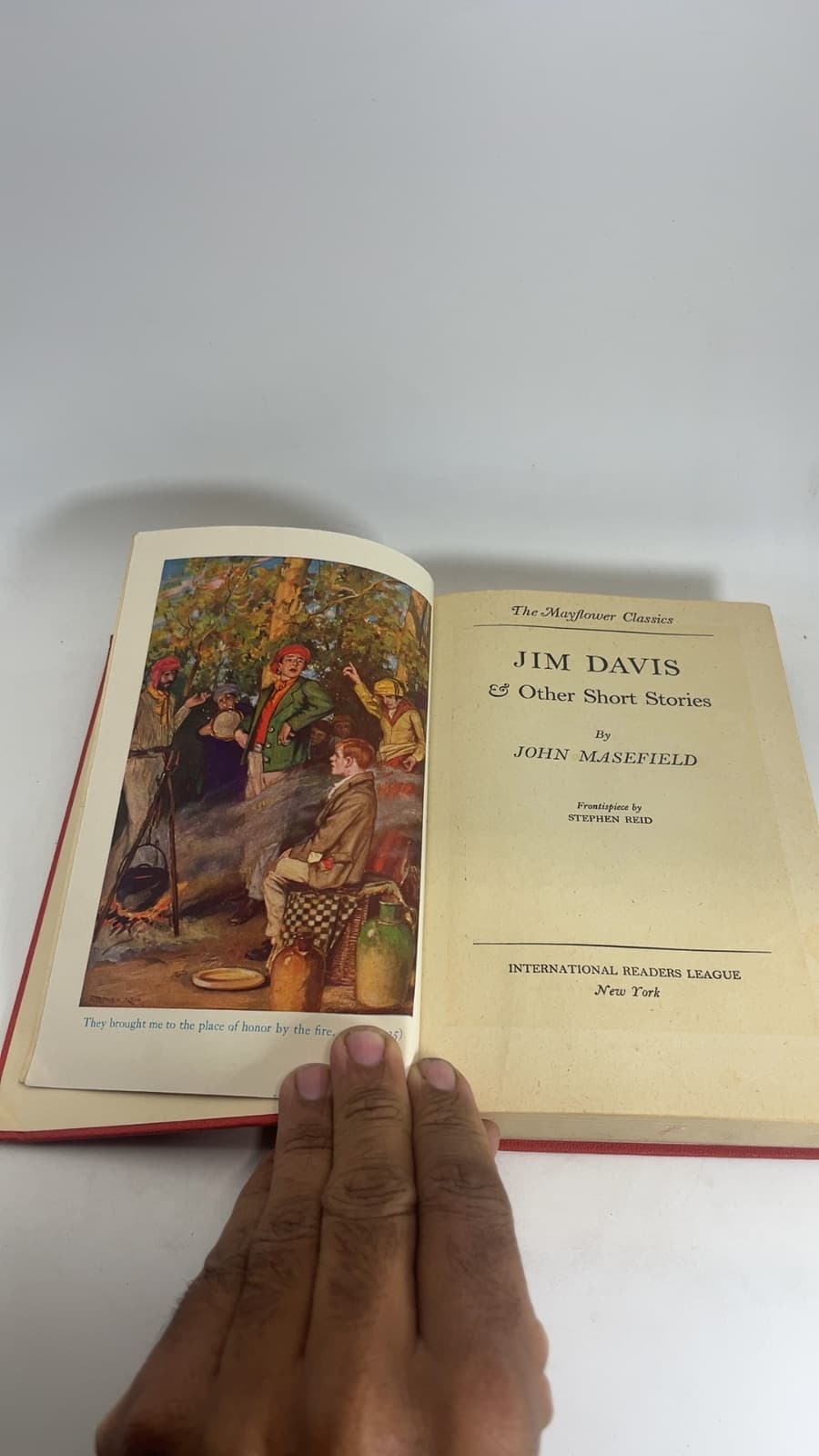 Jim Davis & Other Sea Stories by John Masefield - title page