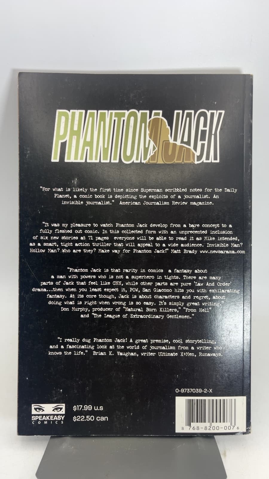 Phantom Jack: The Collected Edition by Michael Sangiacomo, Mitchell Breitweiser, Brett Barkley, Sean McArdle, Jaime Jones - additional view