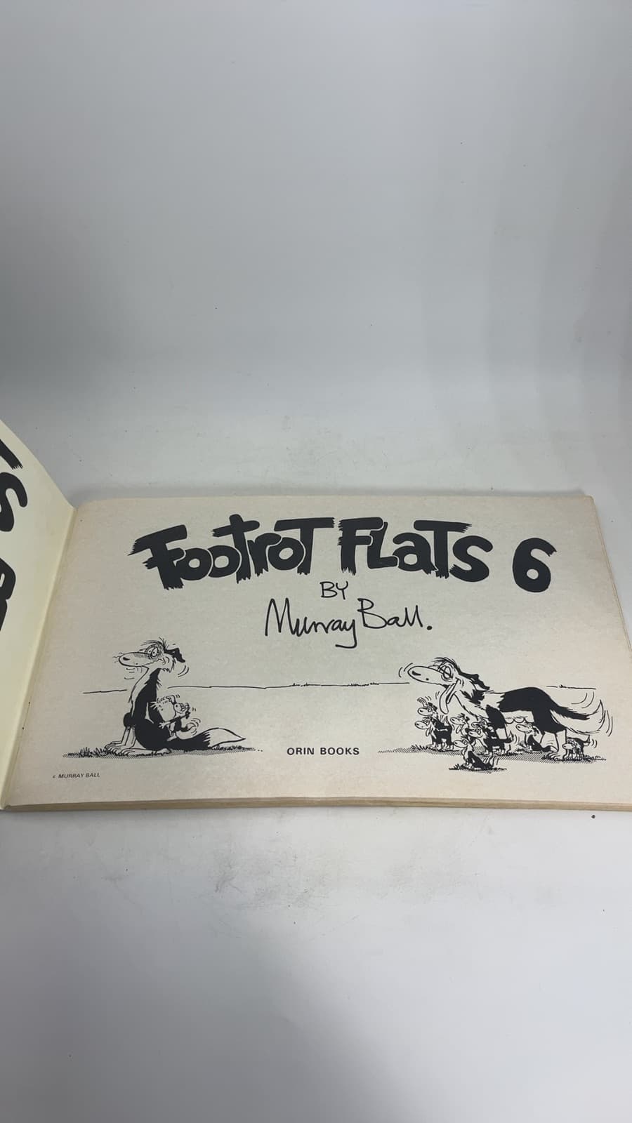 Footrot Flats 6 by Murray Ball - title page