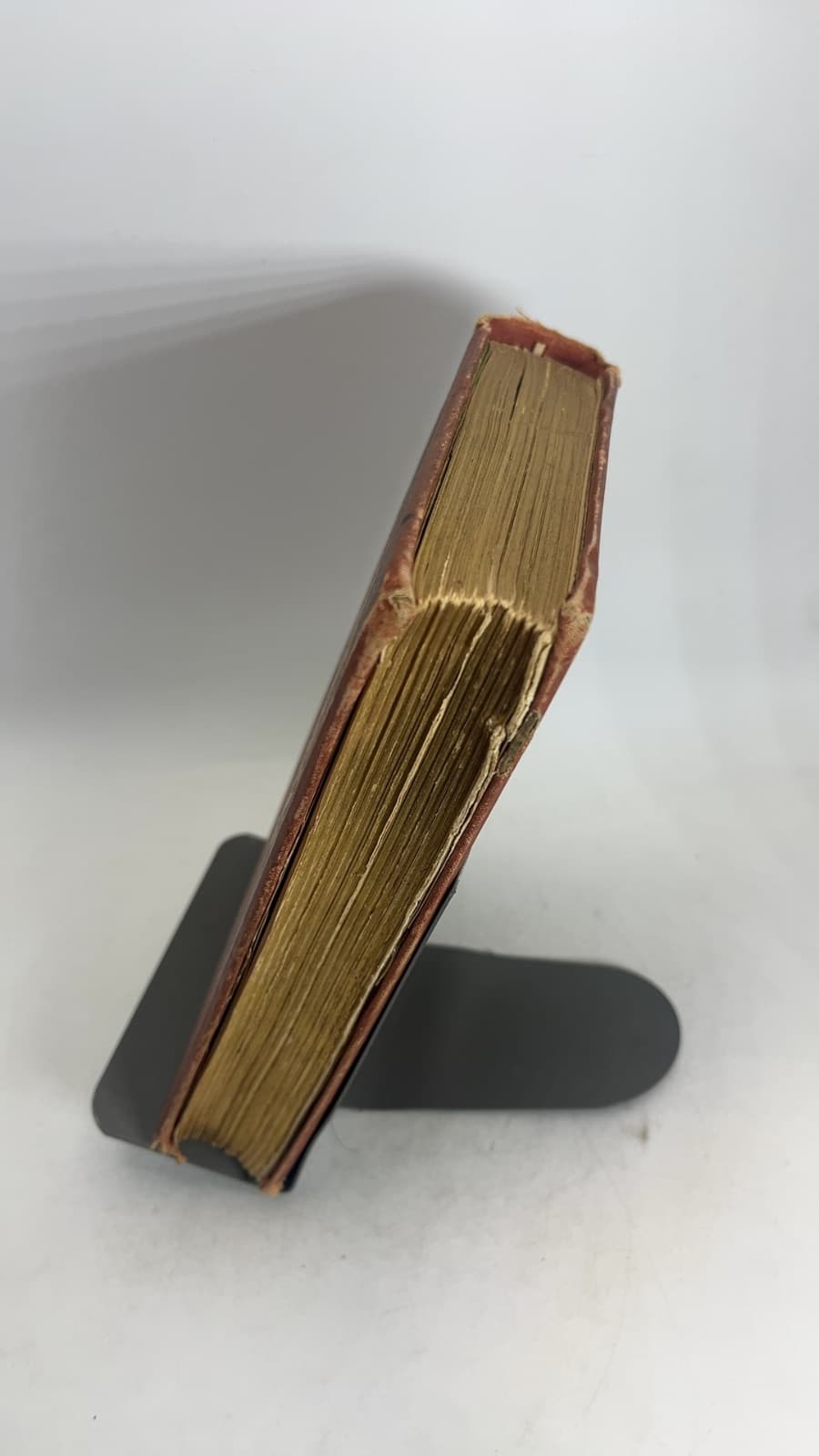 The Poetical Works of Lord Macaulay by Lord Macaulay - quarter view showing binding condition