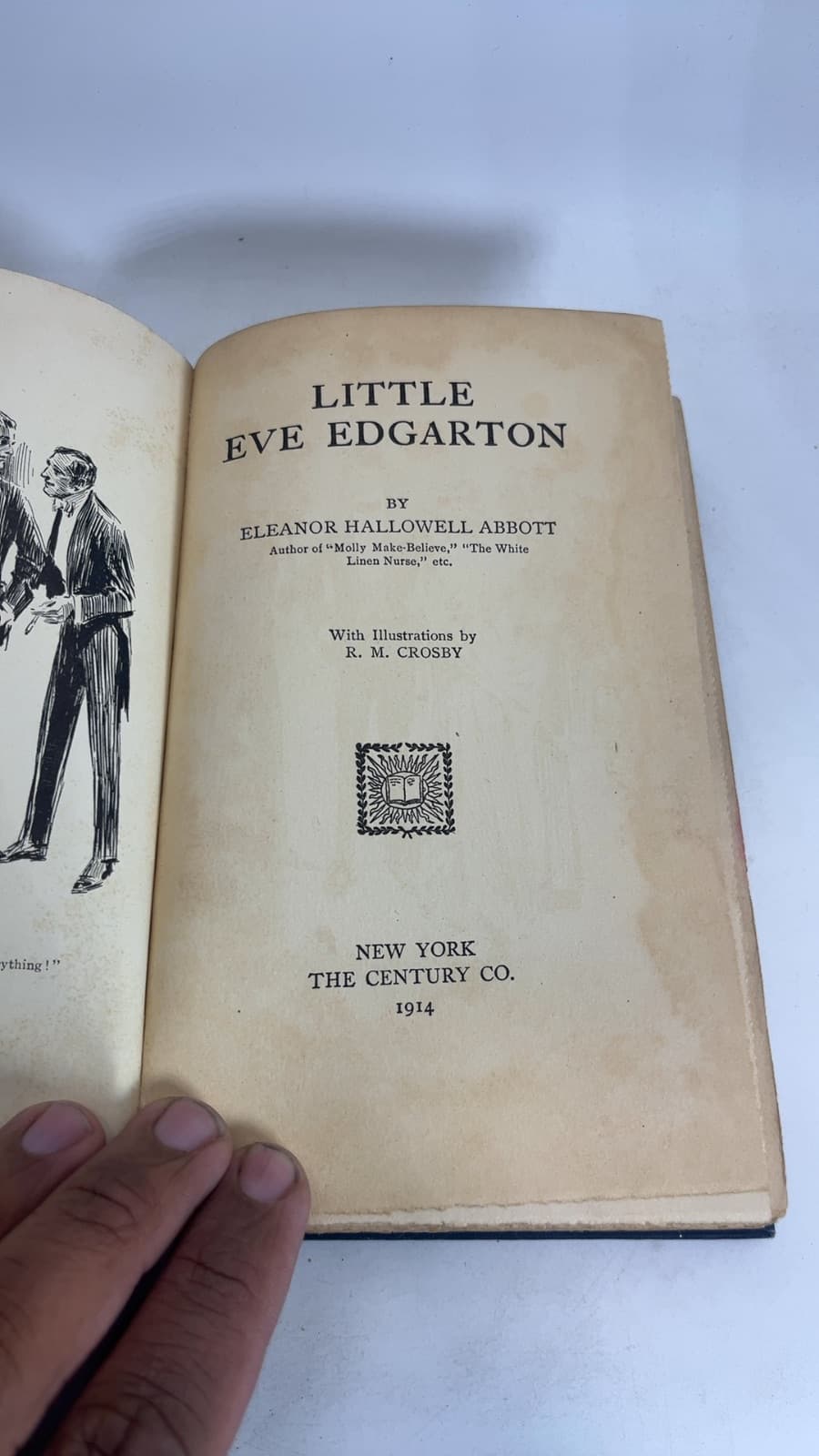 Little Eve Edgarton by Eleanor Hallowell Abbott - title page