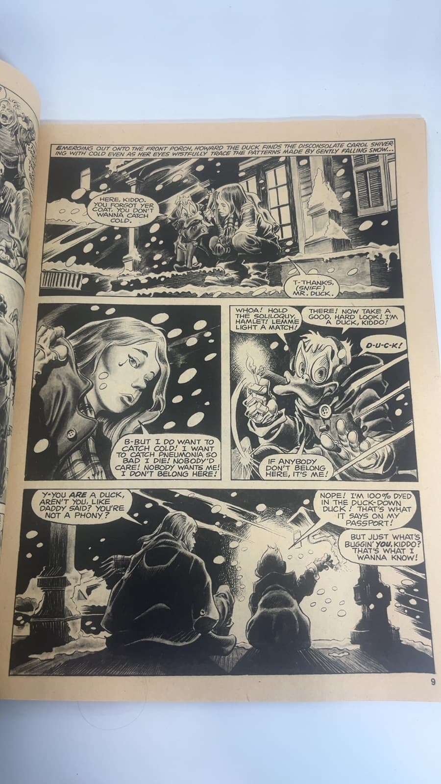 Stan Lee Presents a Marvel Magazine Howard the Duck - Christmas Issue  by Stan Lee (presents) - additional view