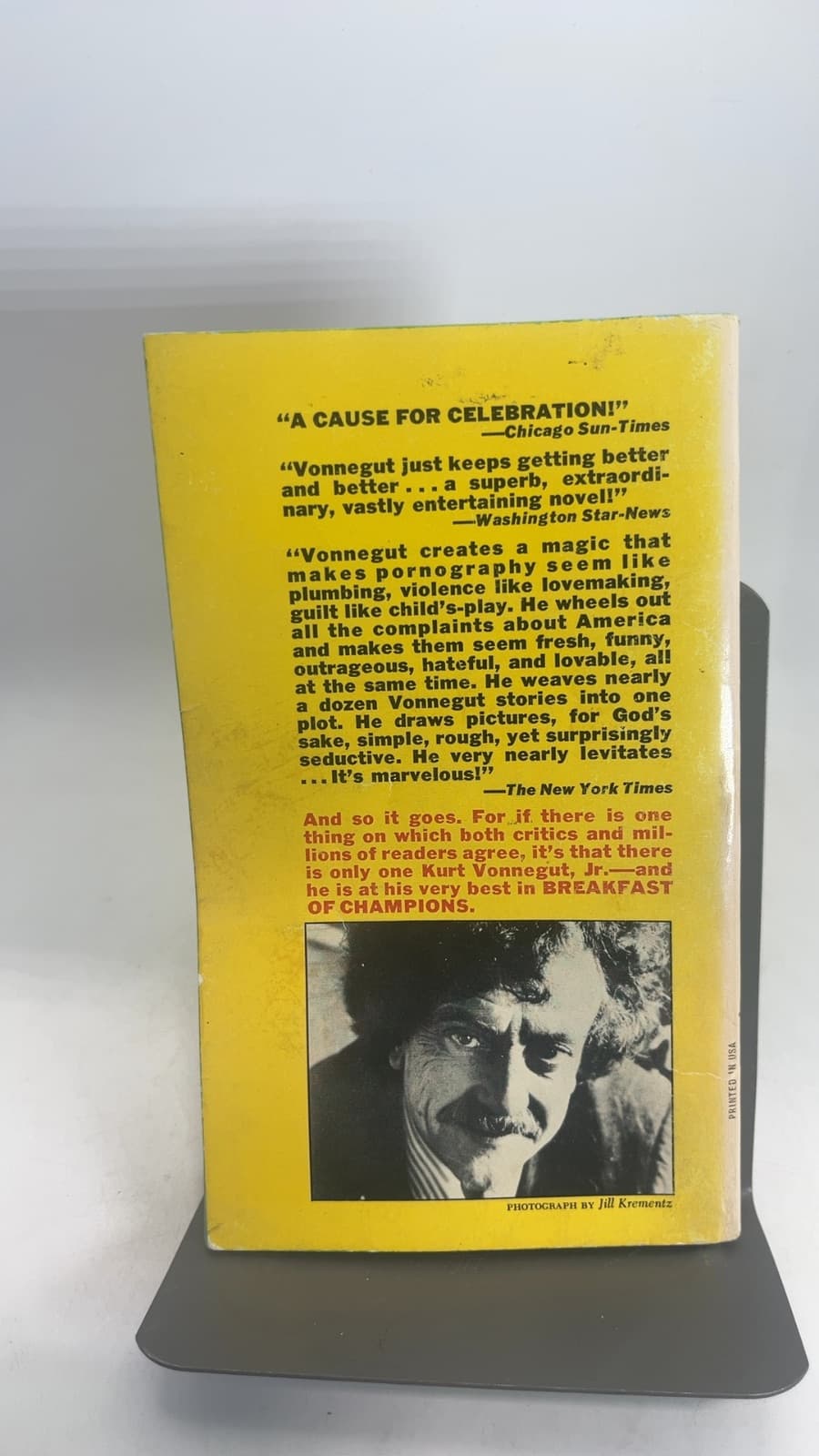 Breakfast of Champions by Kurt Vonnegut, Jr. - additional view
