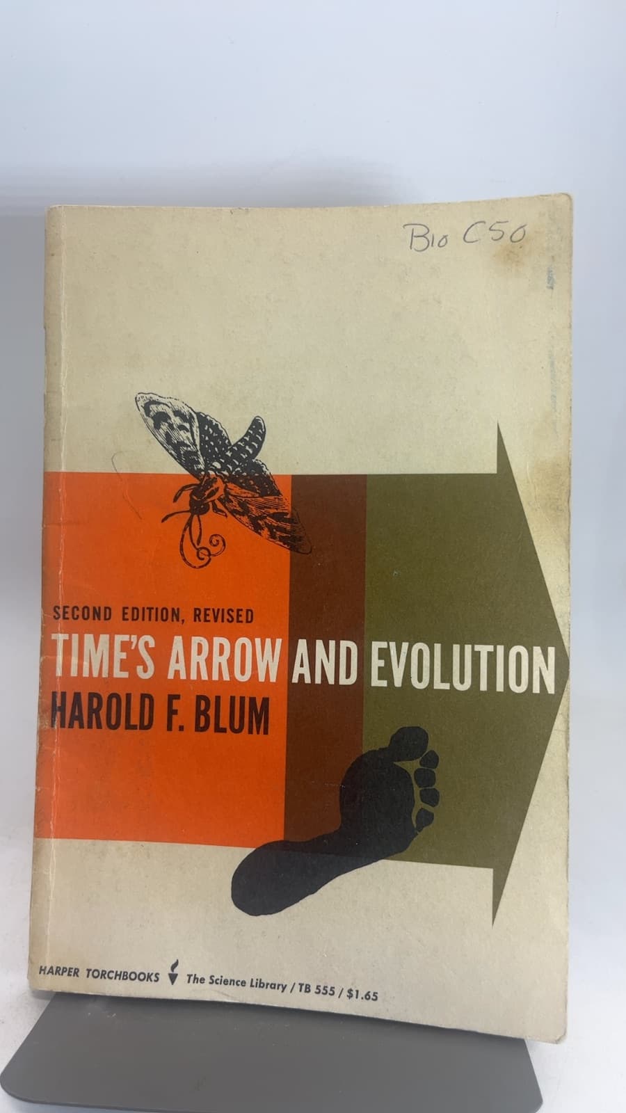 Time's Arrow and Evolution by Harold F. Blum - front cover