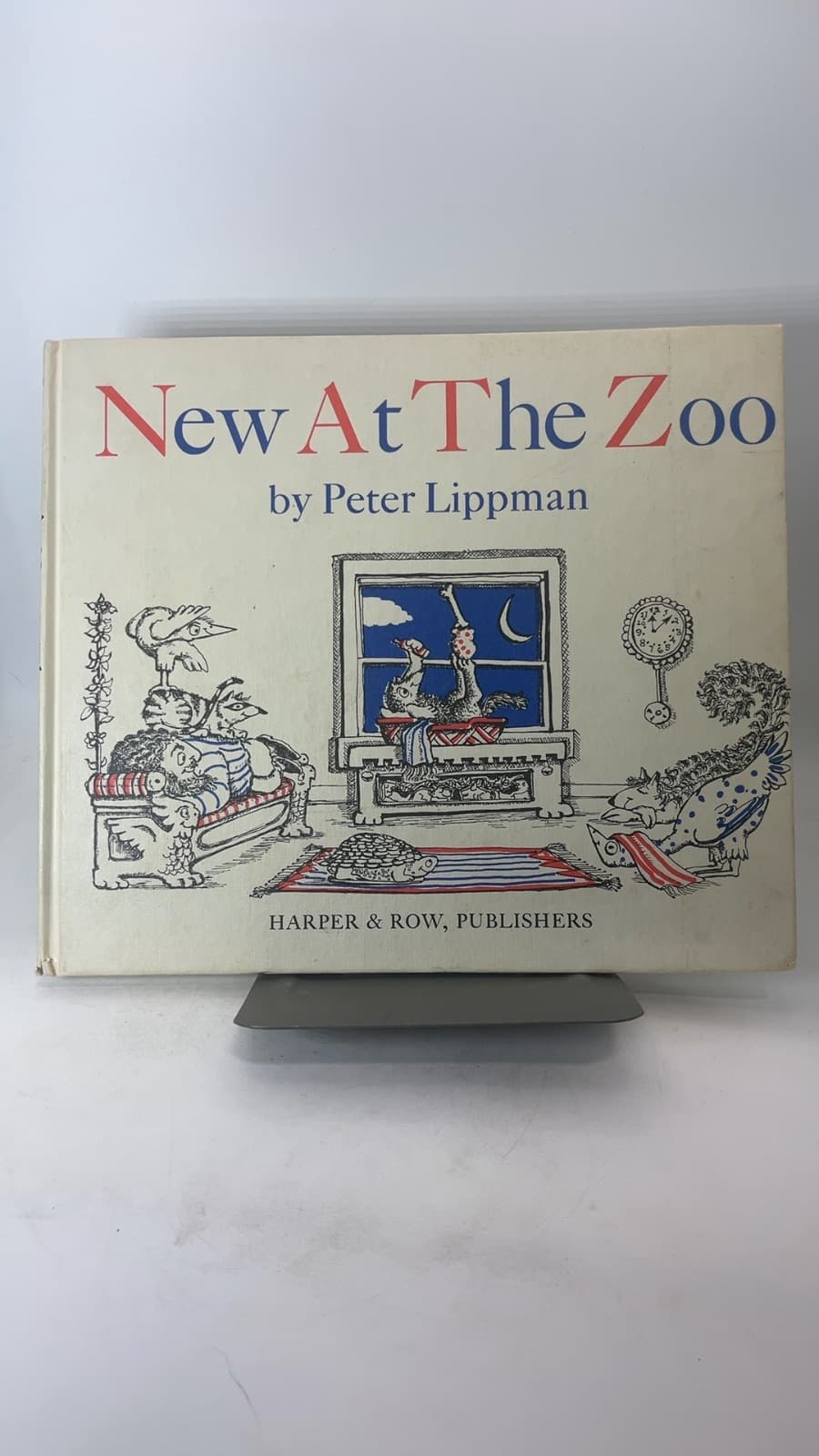 New At The Zoo by Peter Lippman - front cover