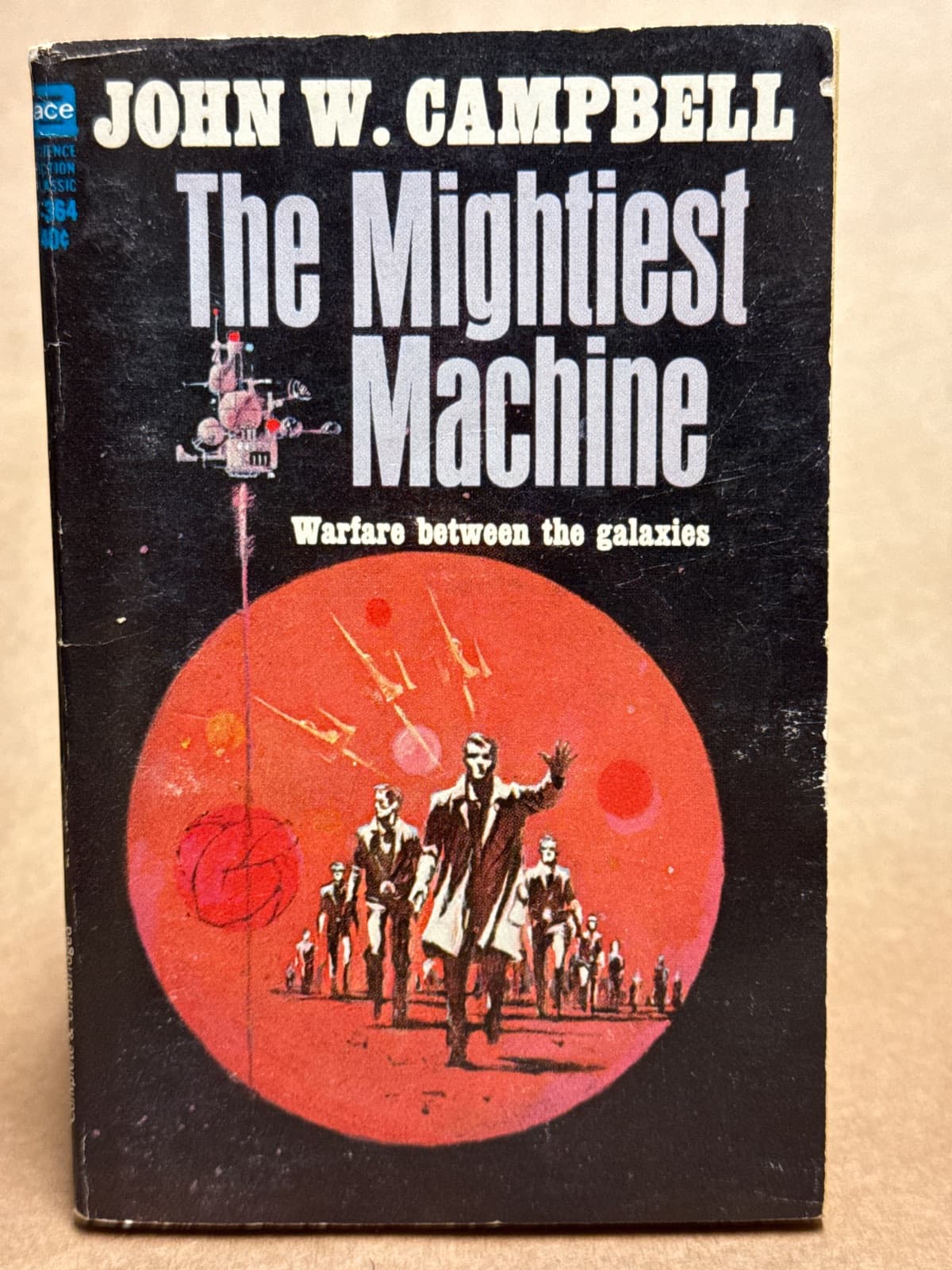 The Mightiest Machine by John W. Campbell - front cover