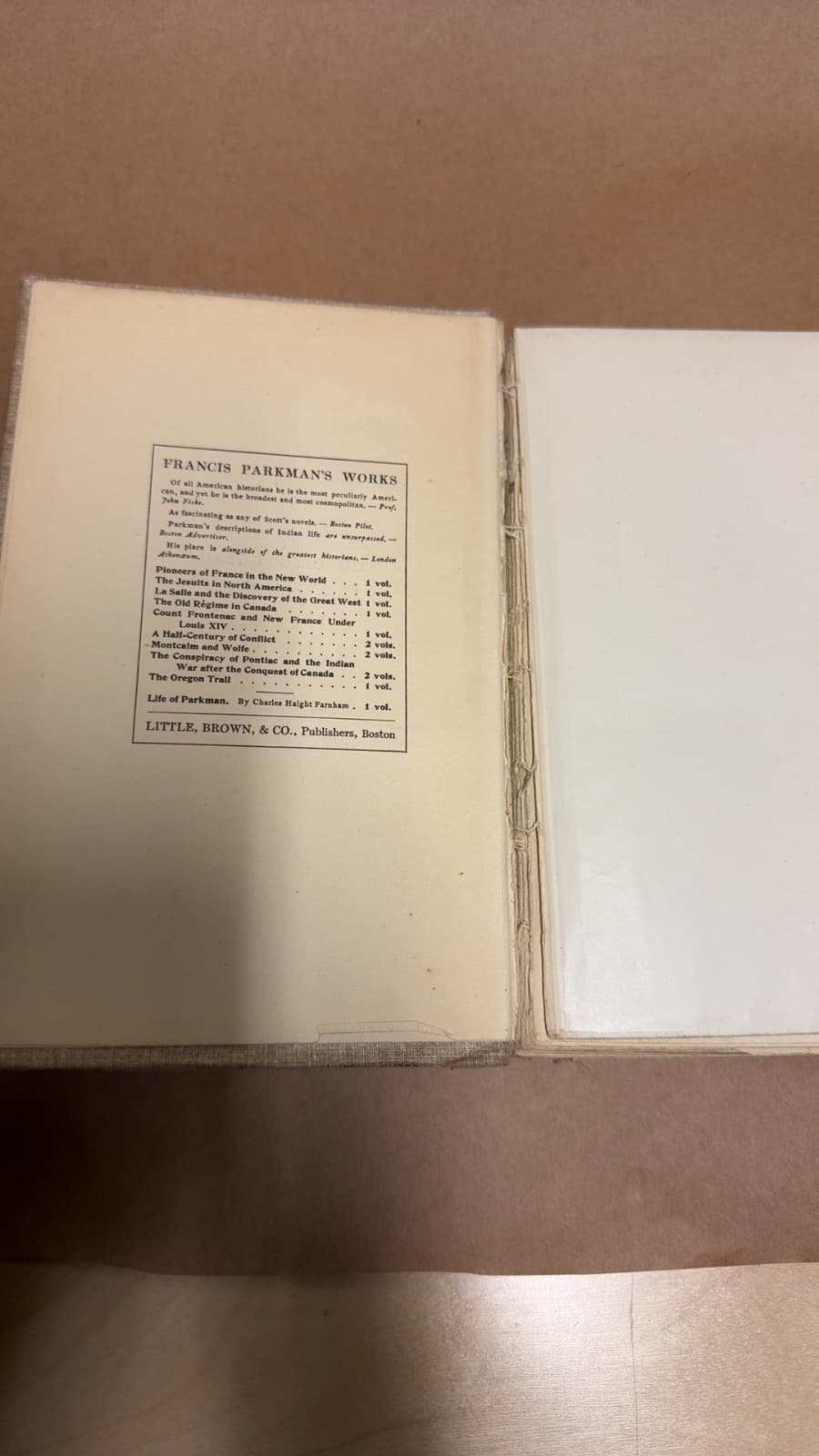 The Oregon Trail: Sketches of Prairie and Rocky-Mountain Life by Francis Parkman - additional view