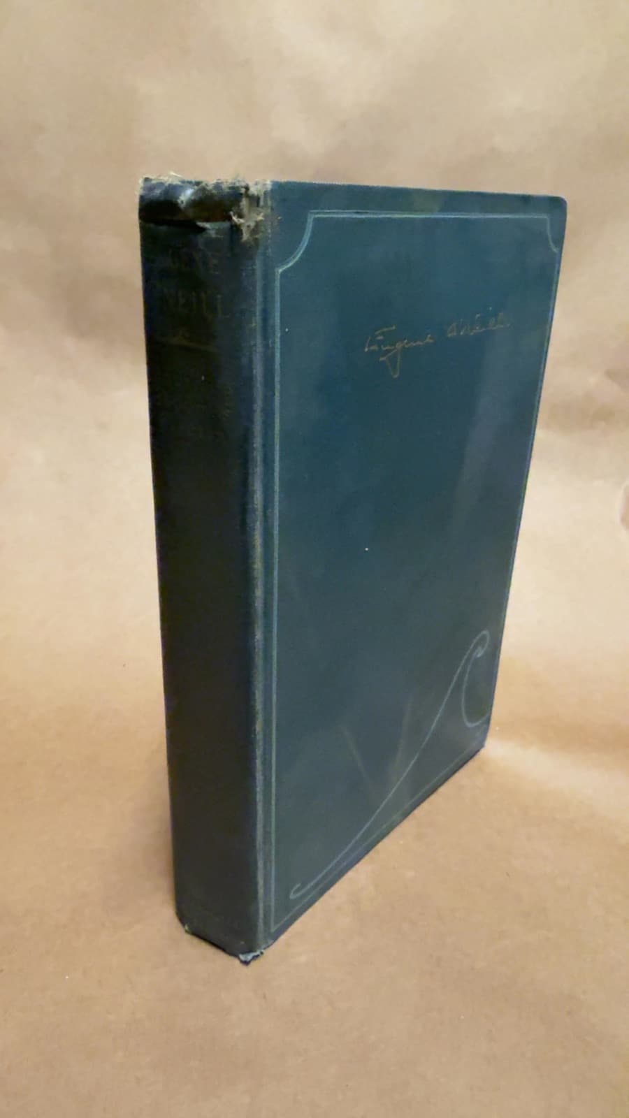 Mourning Becomes Electra: A Trilogy by Eugene O'Neill - quarter view showing binding condition