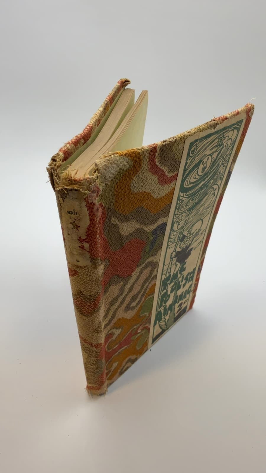 The Foolish Almanac by Theodor Rosyfelt - quarter view showing binding condition