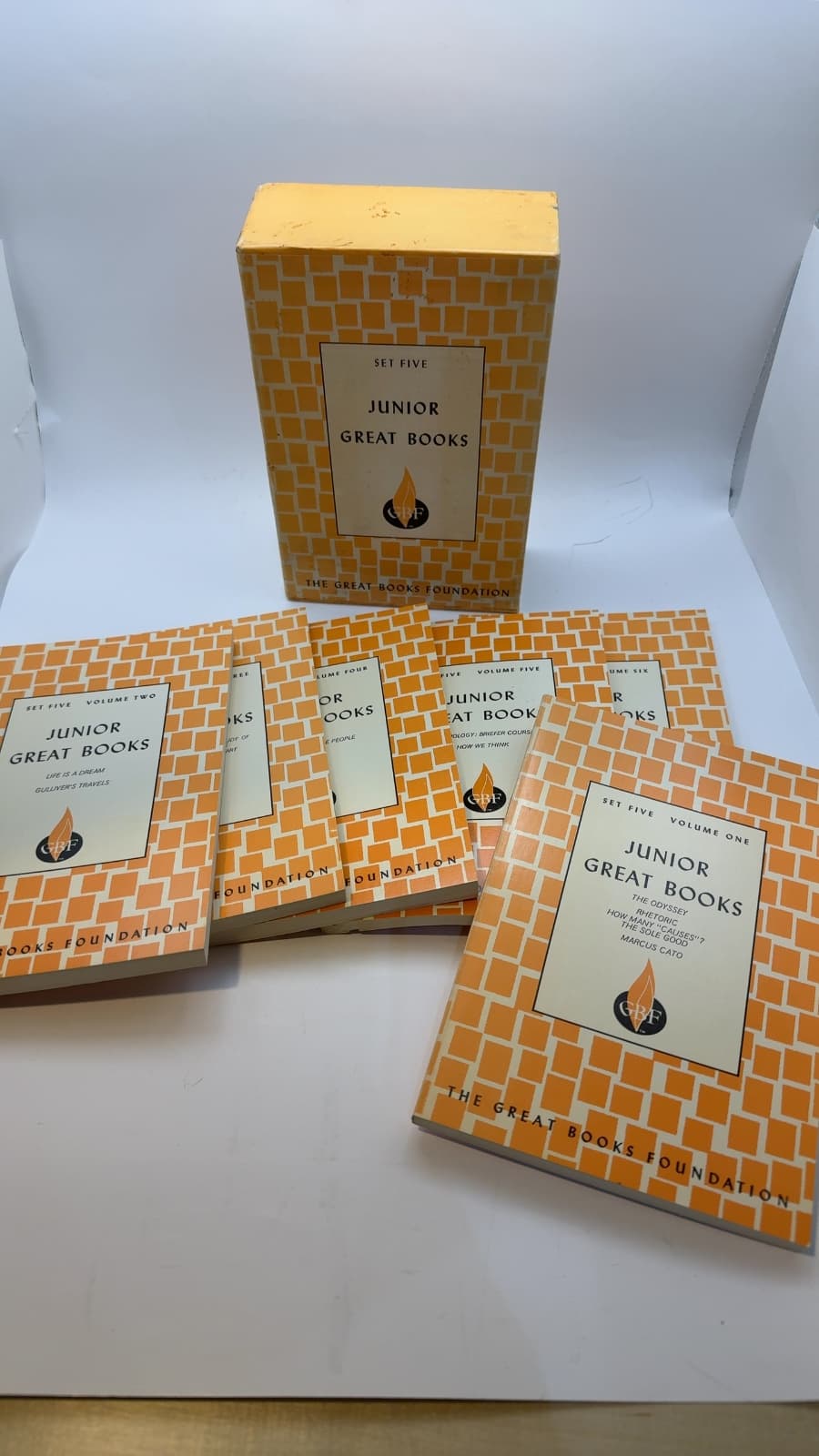 Junior Great Books: Set Five (Volumes 1-6) by Various Authors - additional view