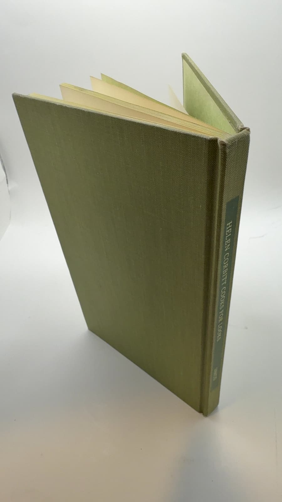 Helen Corbitt Cooks for Looks by Helen Corbitt - quarter view showing binding condition
