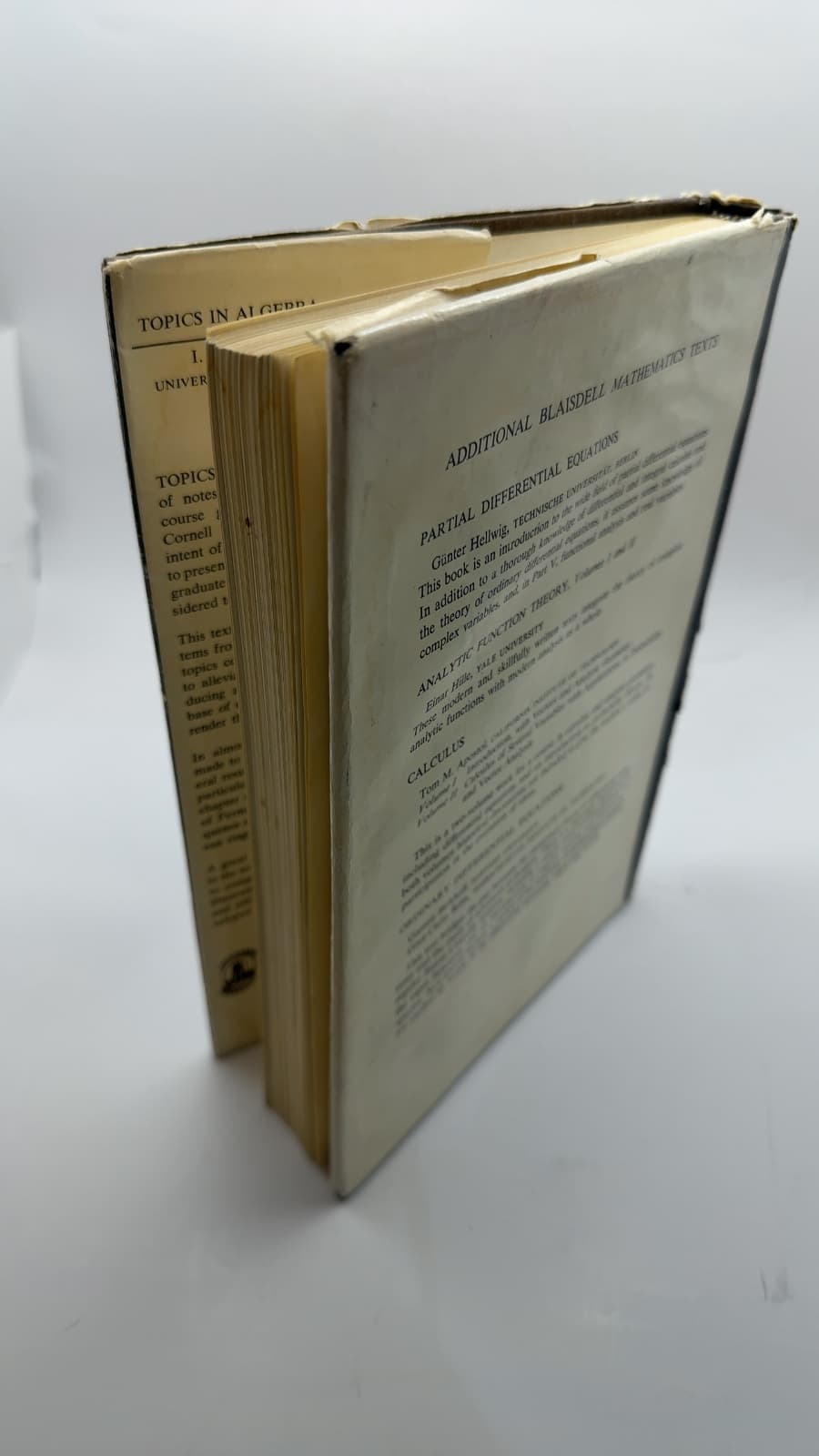 Topics in Algebra by I. N. Herstein - additional view
