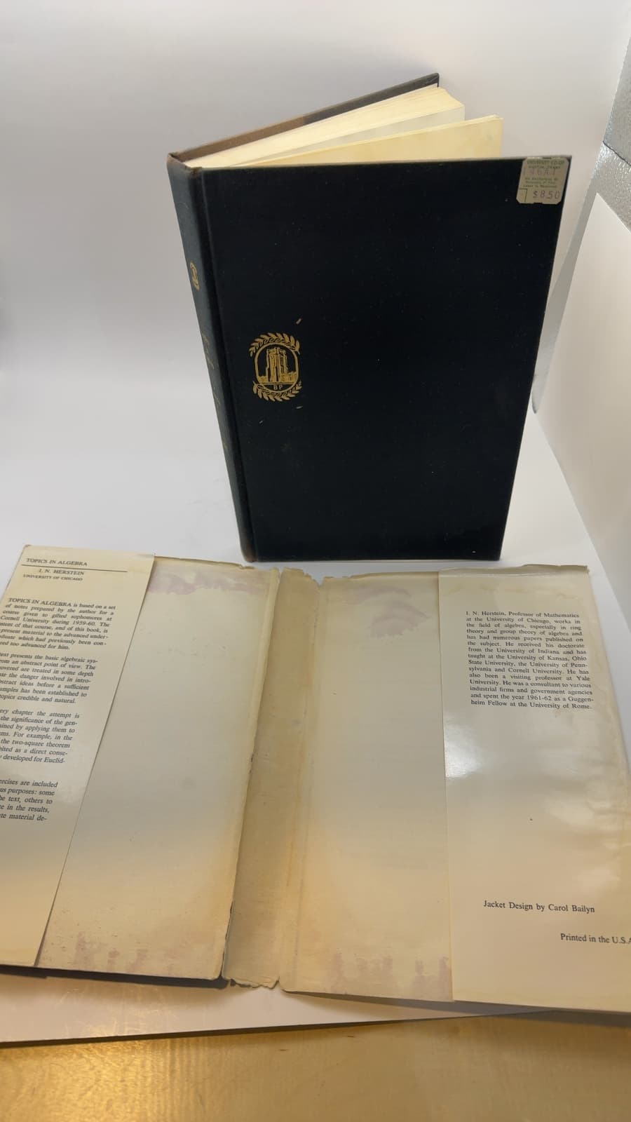 Topics in Algebra by I. N. Herstein - additional view