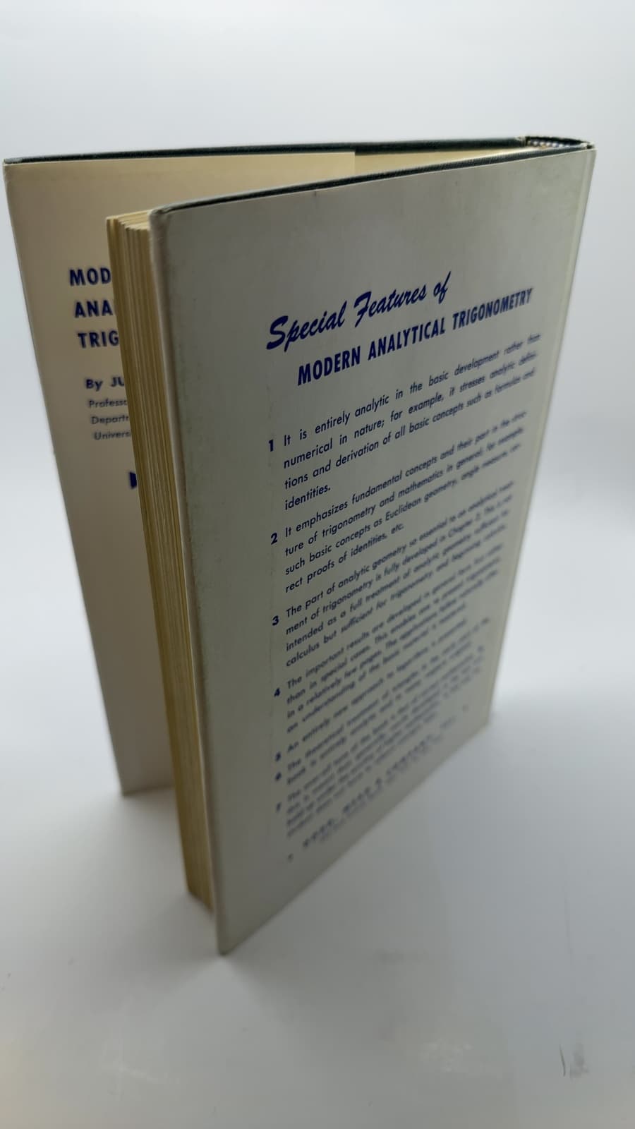 Modern Analytical Trigonometry by Julian D. Mancill - additional view