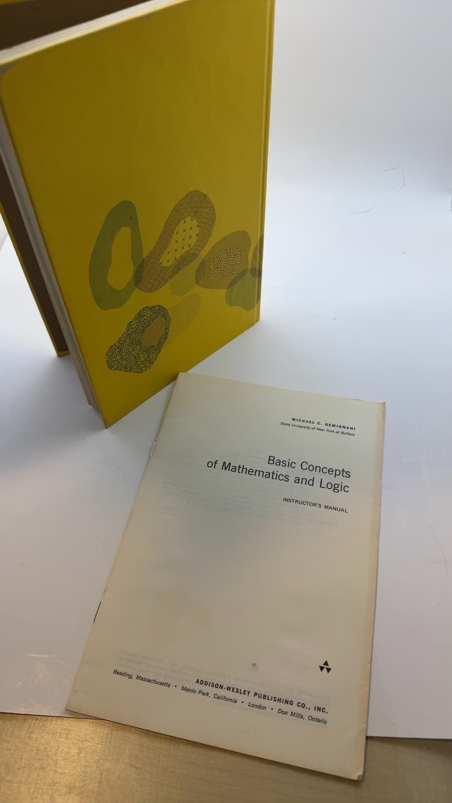 Basic Concepts of Mathematics and Logic by Michael C. Gemignani - additional view