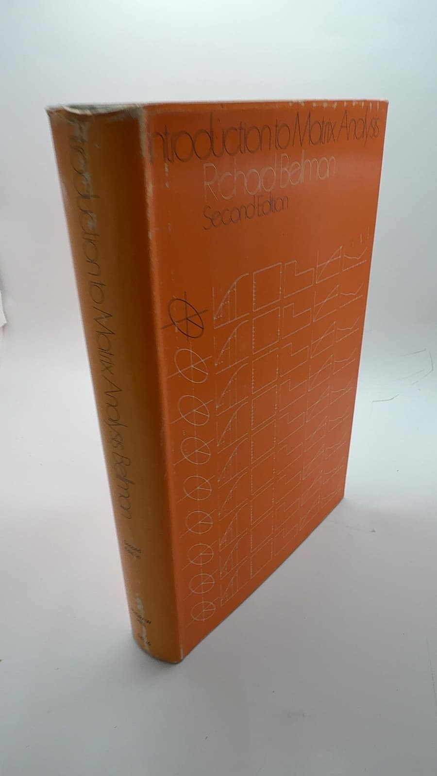 Introduction to Matrix Analysis by Richard Bellman - quarter view showing binding condition