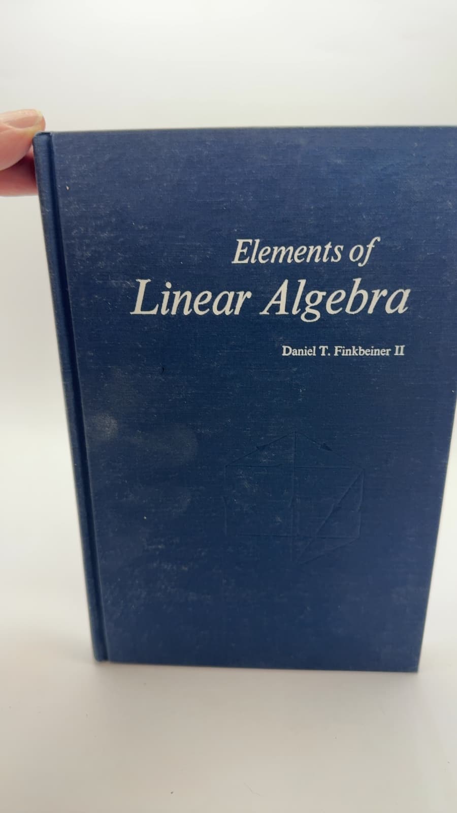 Elements of Linear Algebra by Daniel T. Finkbeiner II - front cover