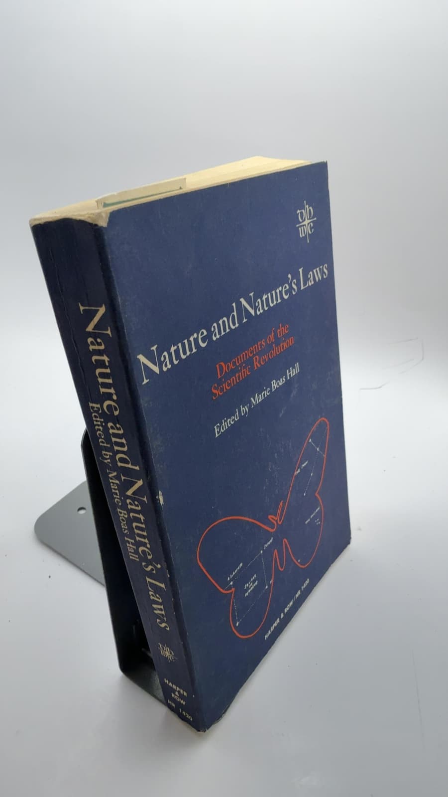 Nature and Nature's Laws: Documents of the Scientific Revolution by Marie Boas Hall - quarter view showing binding condition