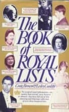 The Book of Royal Lists Brown, Craig and Cunliffe, Lesley by null