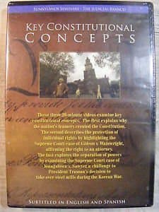 Key Constitutional Concepts (DVD Video) (Sunnylands Seminars, DVD)