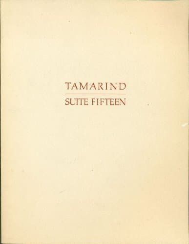 Tamarind: Suite fifteen Von Groschwitz, Gustave by null