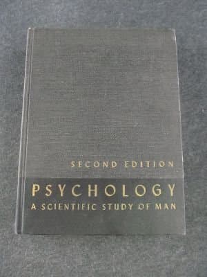 Psychology: A scientific study of man Sanford, Fillmore H by null