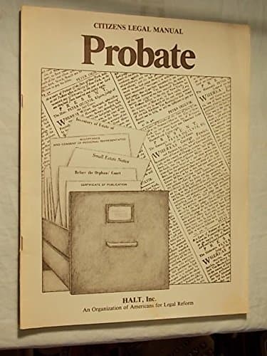 Probate (Citizens legal manual) Richards, Michael by null