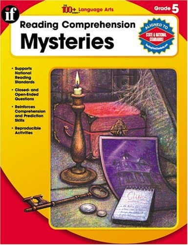 The 100+ Series Reading Comprehension Mysteries, Grade 5 Carson-Dellosa Publishing by null