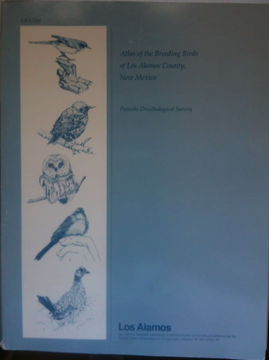 Atlas of the breeding birds of Los Alamos County, New Mexico: Pajarito ornithological survey Travis, J. R by null