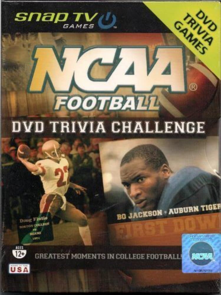 Snap Tv NCAA Football DVD Trivia Challenge Game