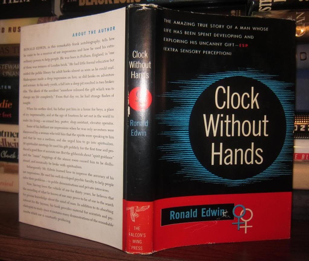 Clock without hands;: Autobiography of an extra-sensory perceiver Edwin, Ronald by null