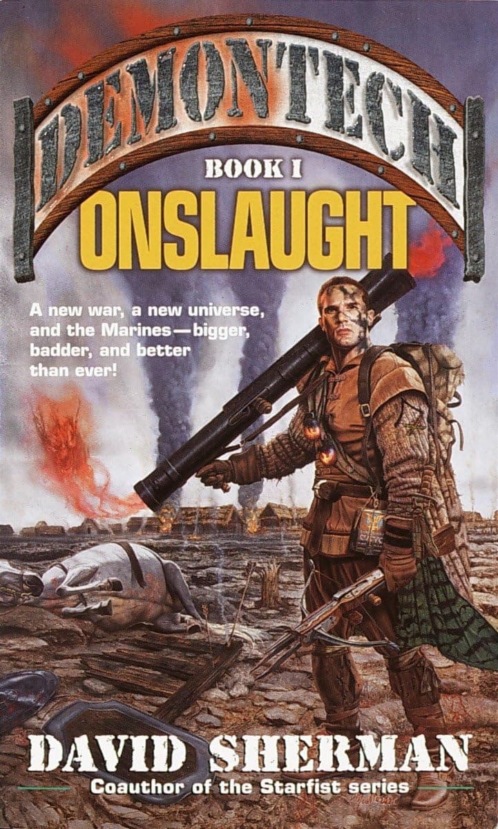 Onslaught (Demontech, Book 1) Sherman, David by null