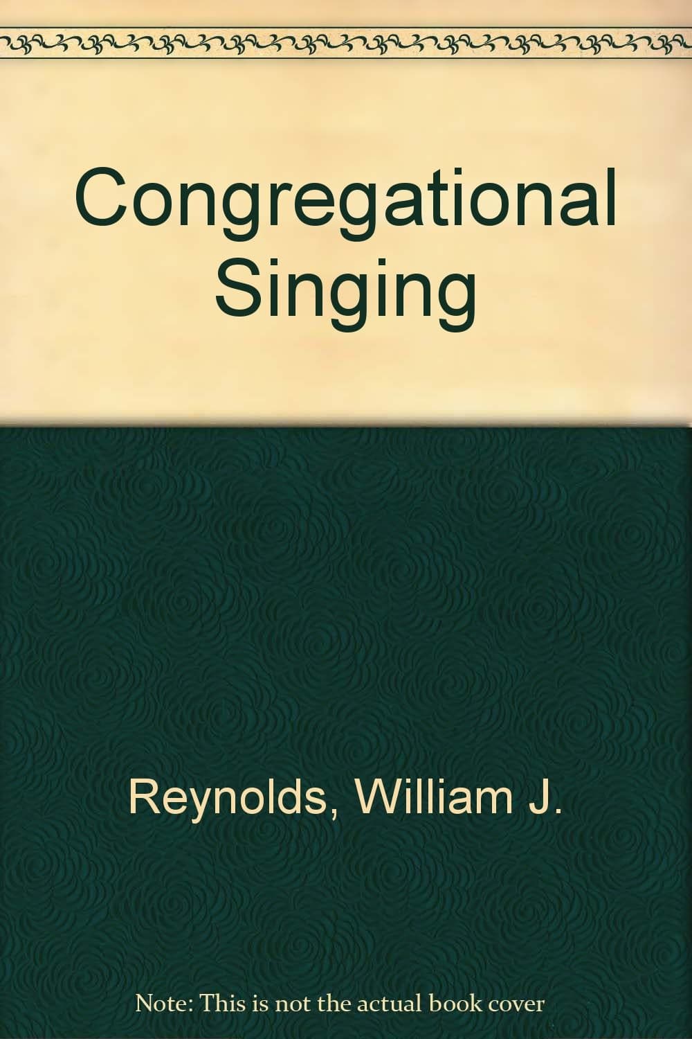 Congregational Singing Reynolds, William J. by null