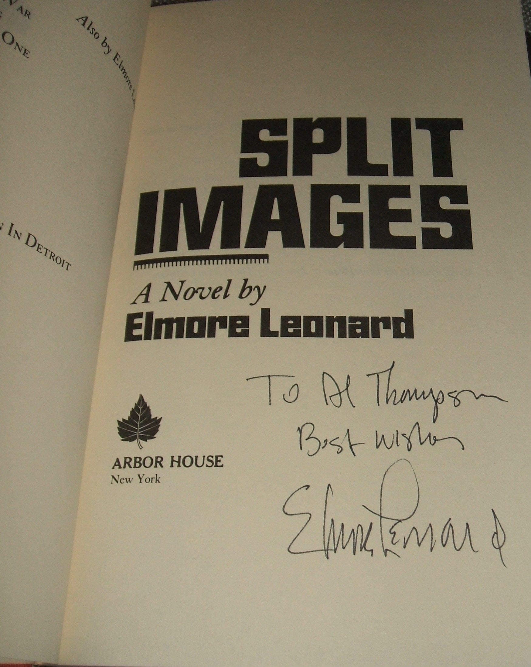 Split Images Leonard, Elmore by null