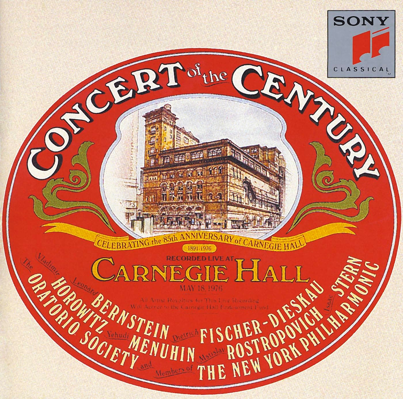 Concert of the Century: Celebrating the 85th Anniversary of Carnegie Hall