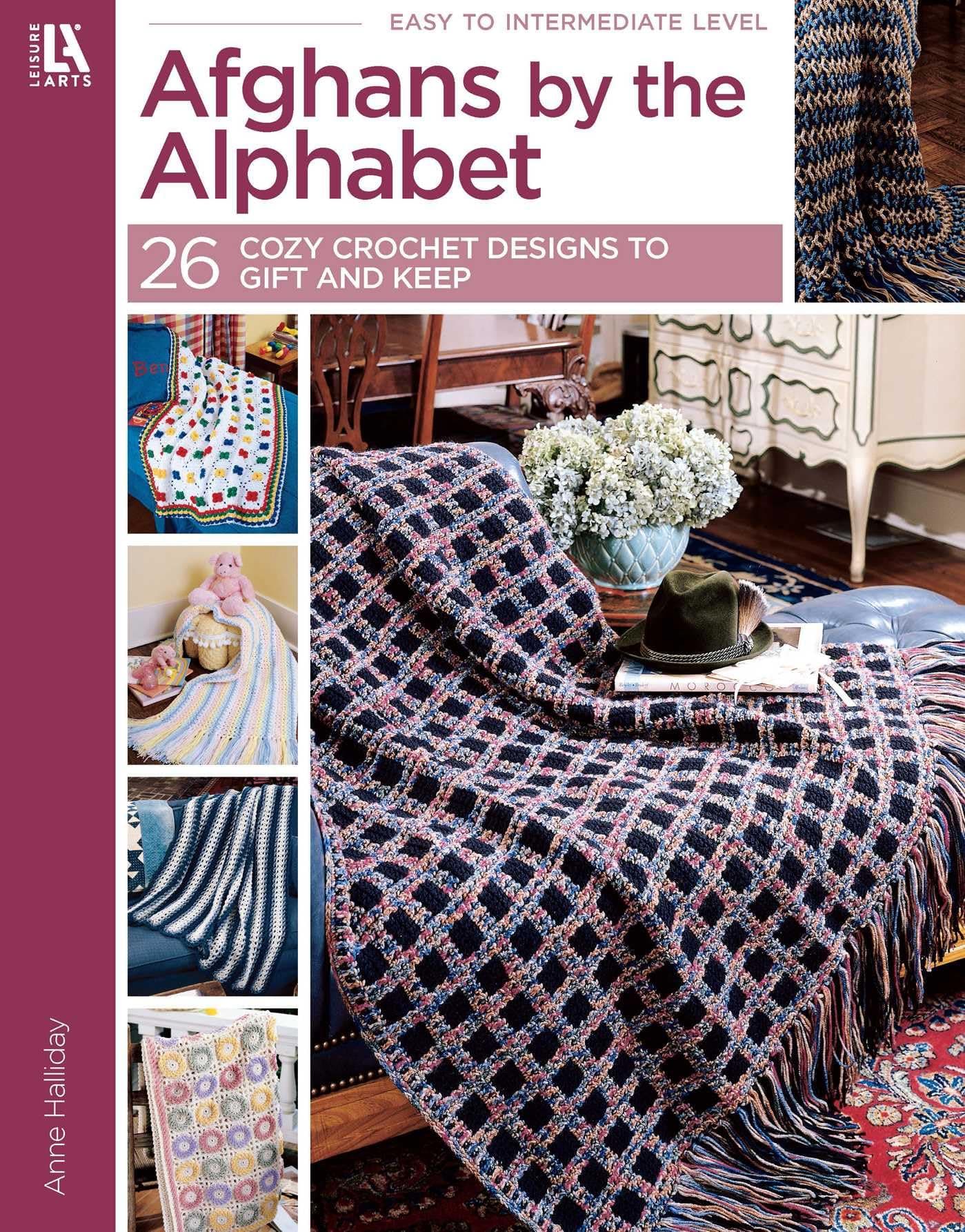 Leisure Arts Afghans by The Alphabet Book by null