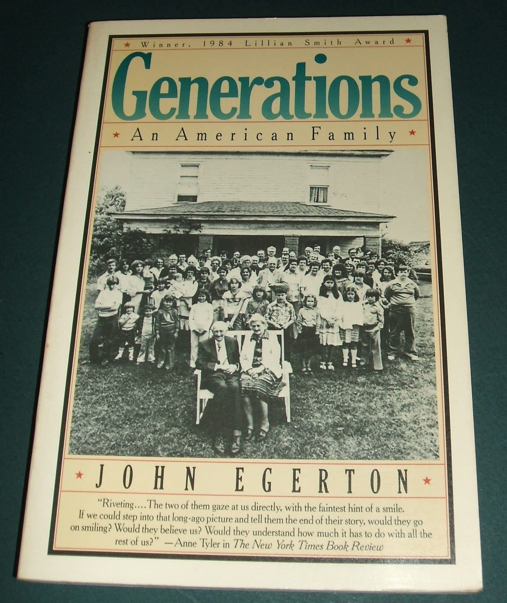 GENERATIONS Egerton, John by null