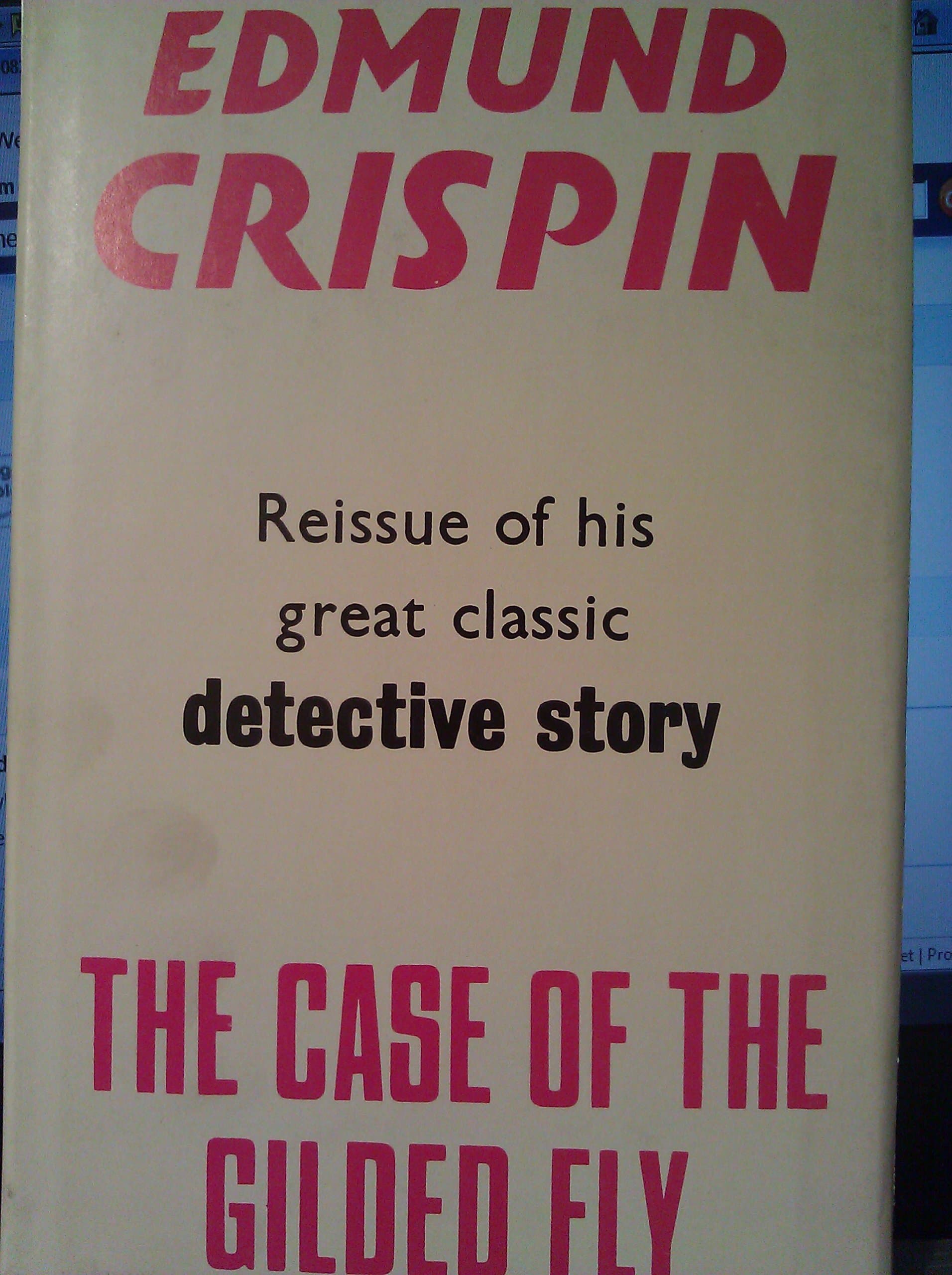 The case of the gilded fly, Crispin, Edmund by null