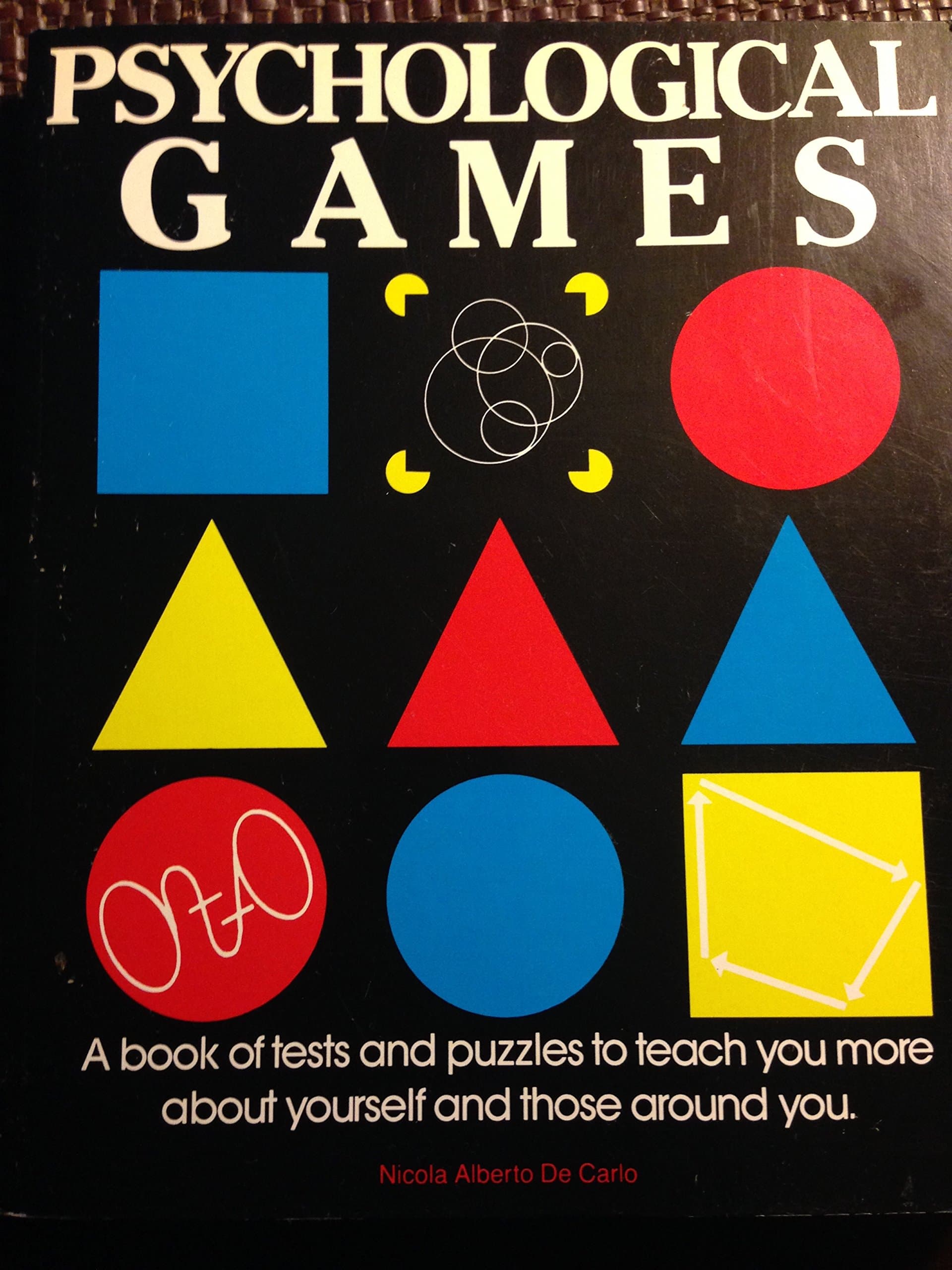 Psychological Games DeCarlo, Nicola Alberto by null