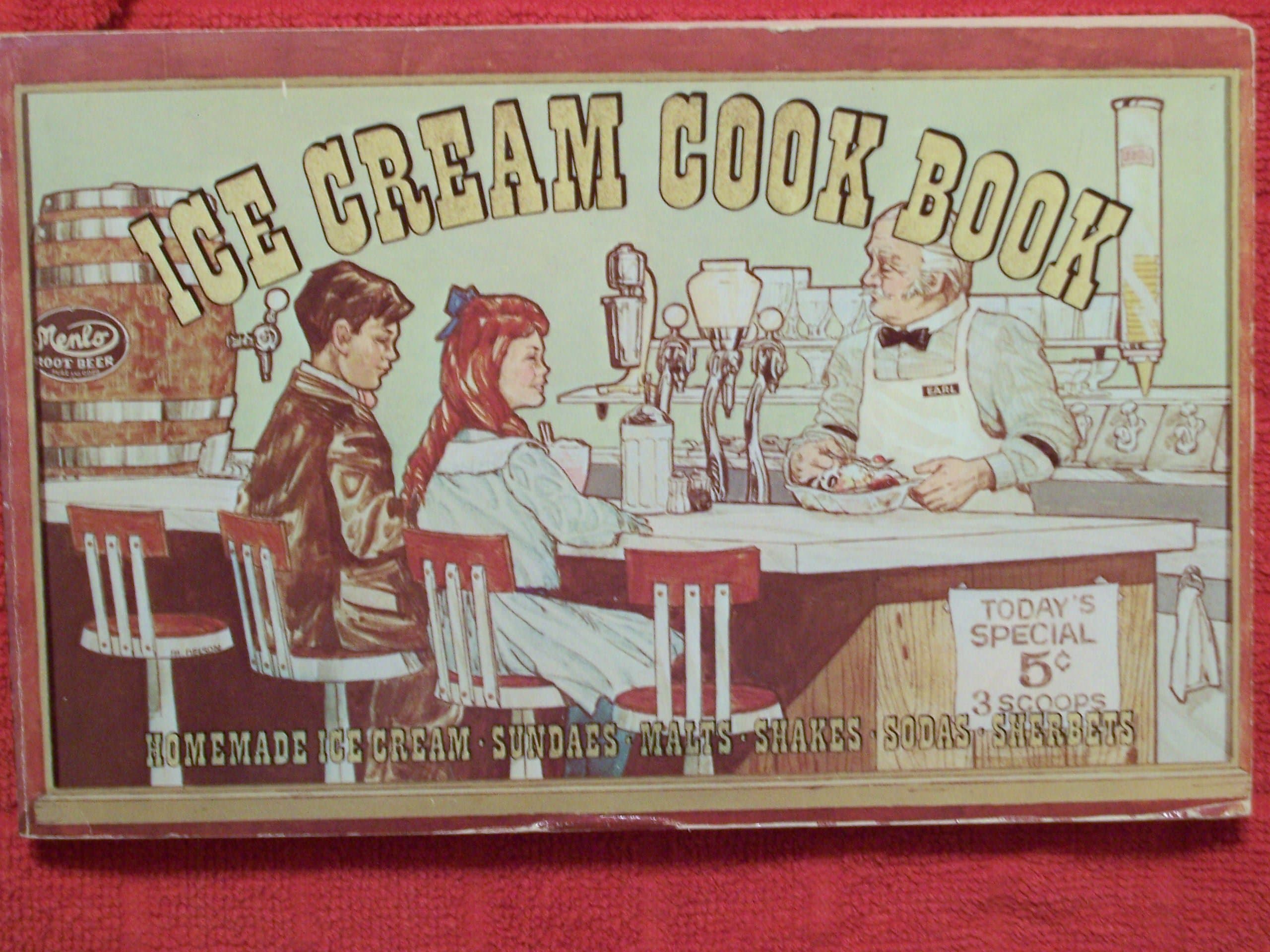 Ice cream cook book Goldman, Earl by null