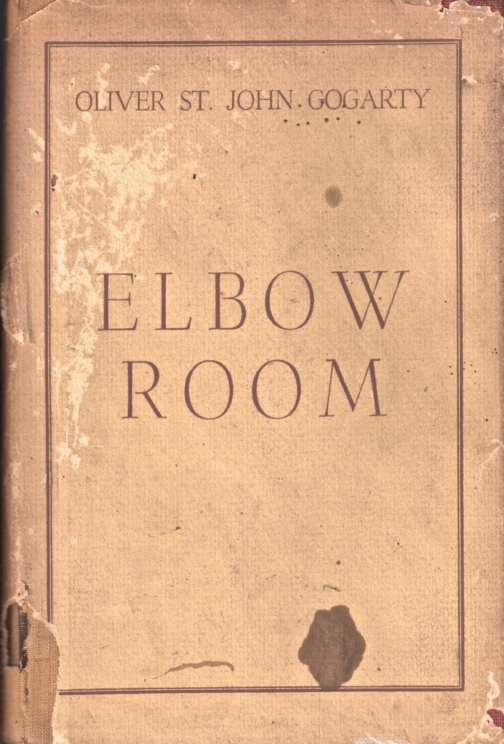 Elbow room Gogarty, Oliver St. John