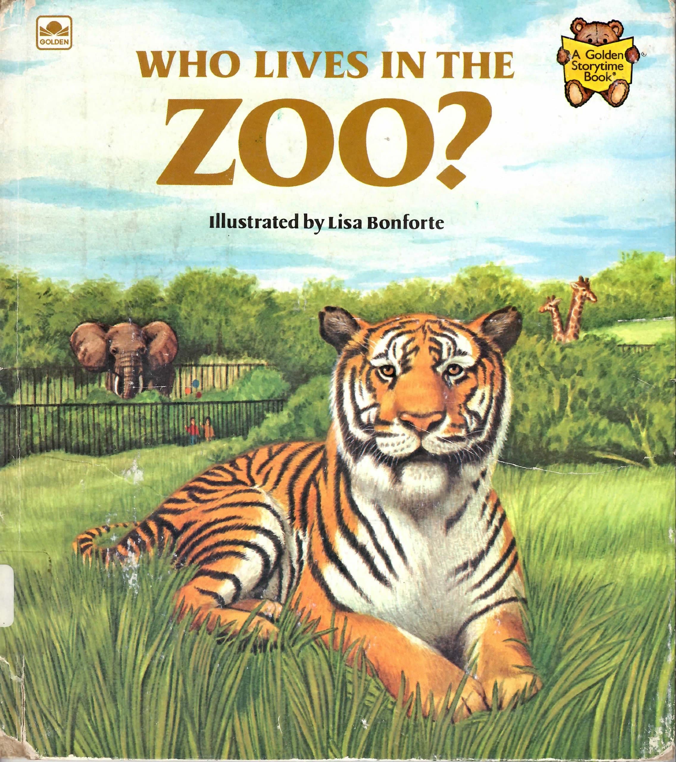 Who Lives in the Zoo? (Golden Storytime Book) Bonforte, Lisa by null