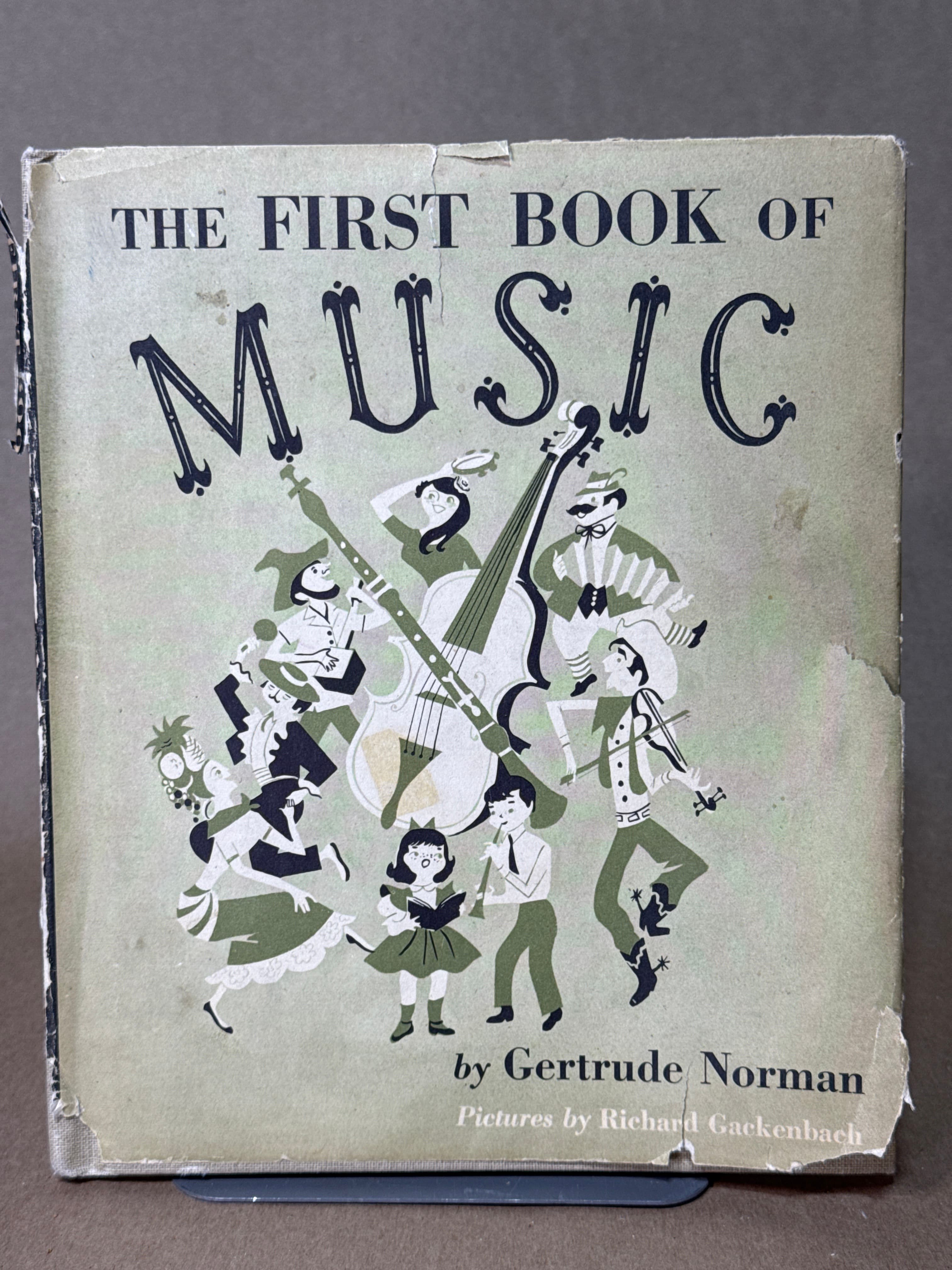The First Book of Music by Gertrude Norman - front cover