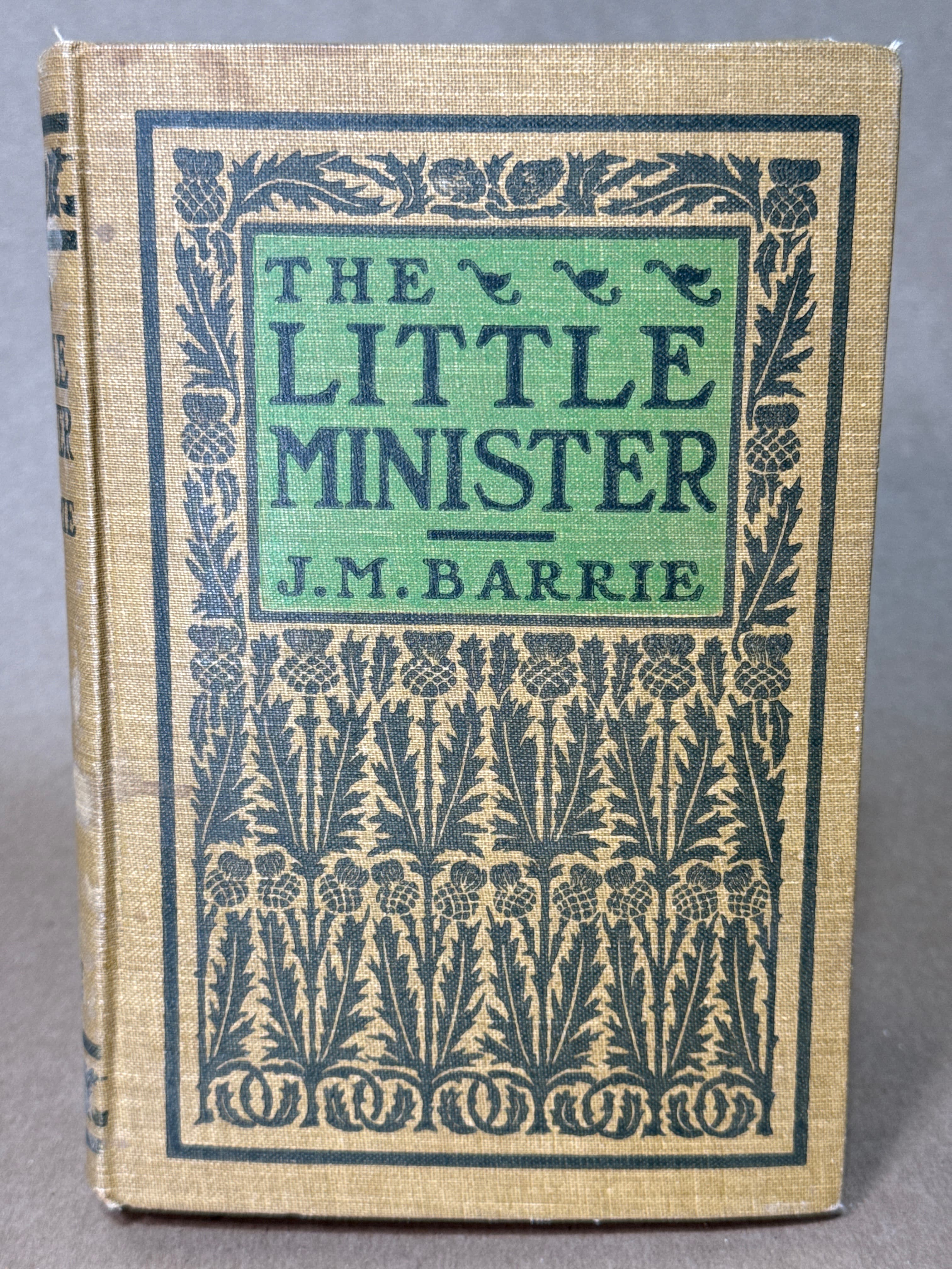 The Little Minister by J. M. Barrie - front cover
